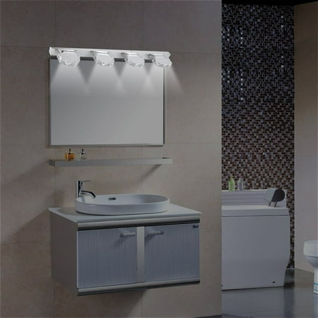 vanity lights for round mirror lighted moistureproof vanity light crystal mirror front round wall lamp waterproof walmartcom vanity lights for round mirror lighted moistureproof vanity light crystal mirror front round wall lamp waterproof walmartcom